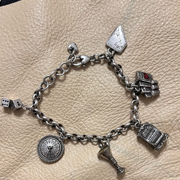 Brighton Las Vegas Nevada Charm Bracelet - Picture 3 of 10